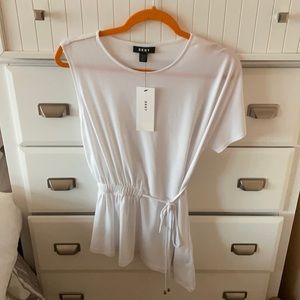 DKNY career blouse